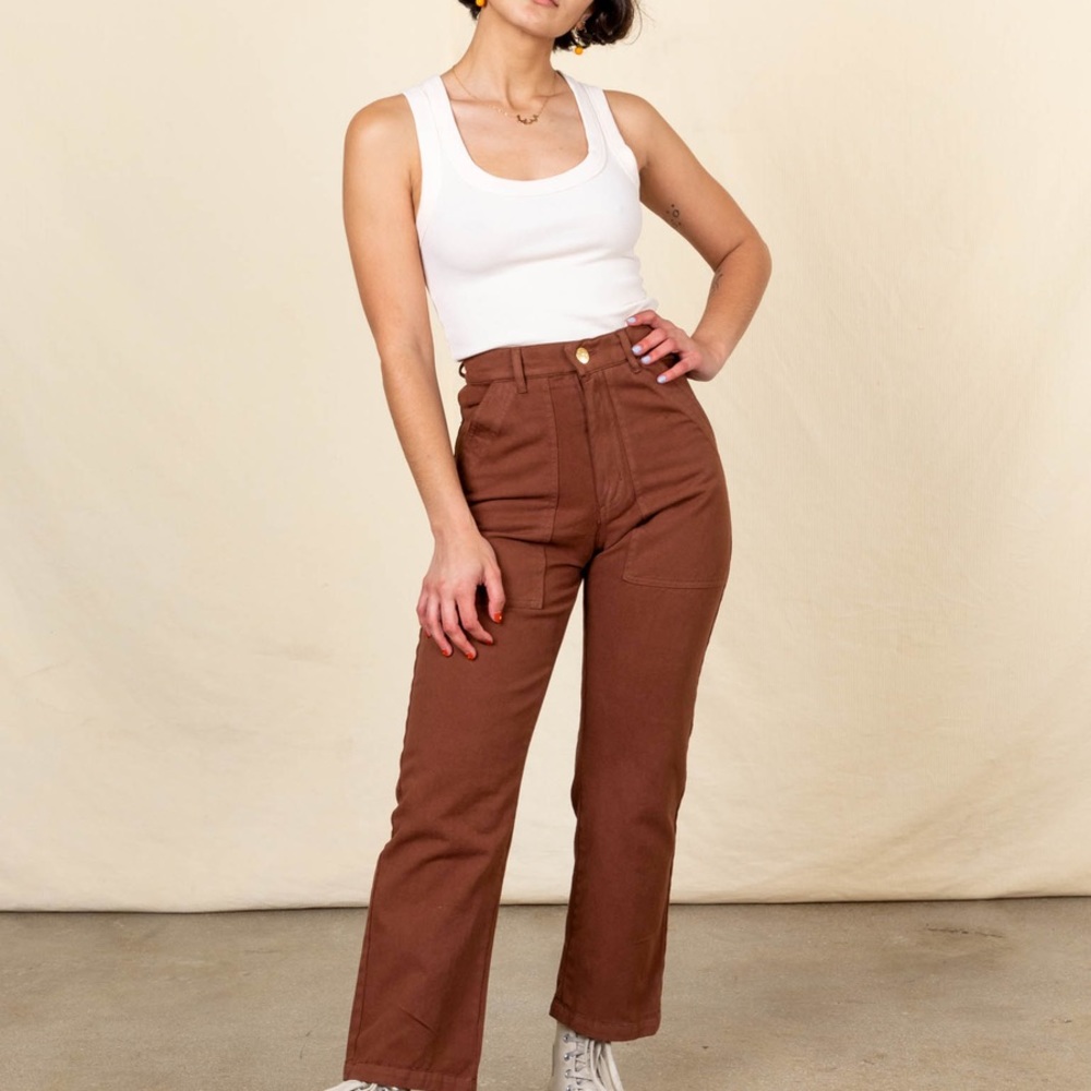 BIG BUD PRESS Fudgesicle Brown Work Pants - Sold Out!